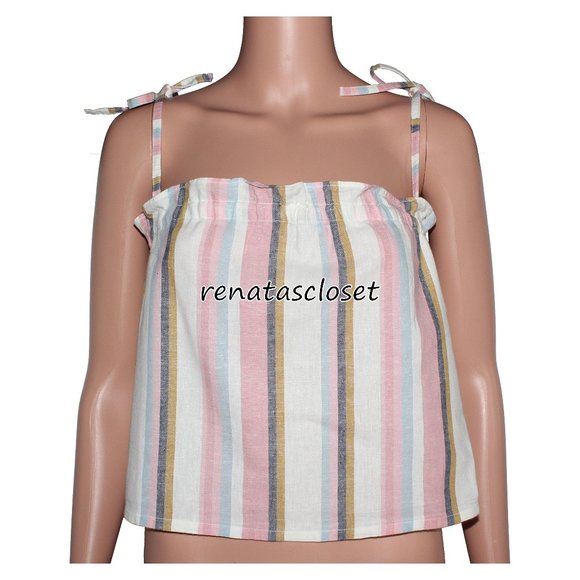 Roxy Tops - Roxy Women's Palm Life Strappy Crop Tee NWT